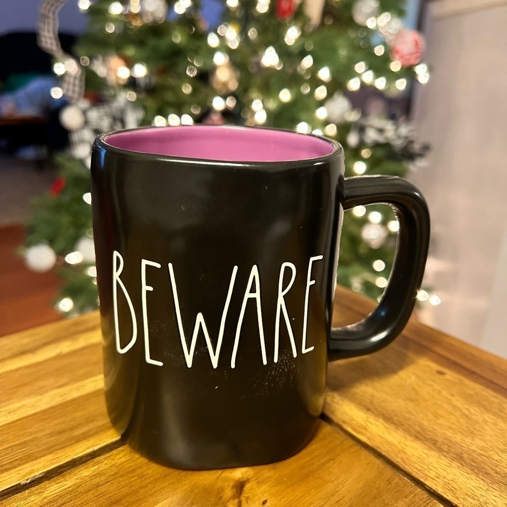 RAE DUNN beware mug
